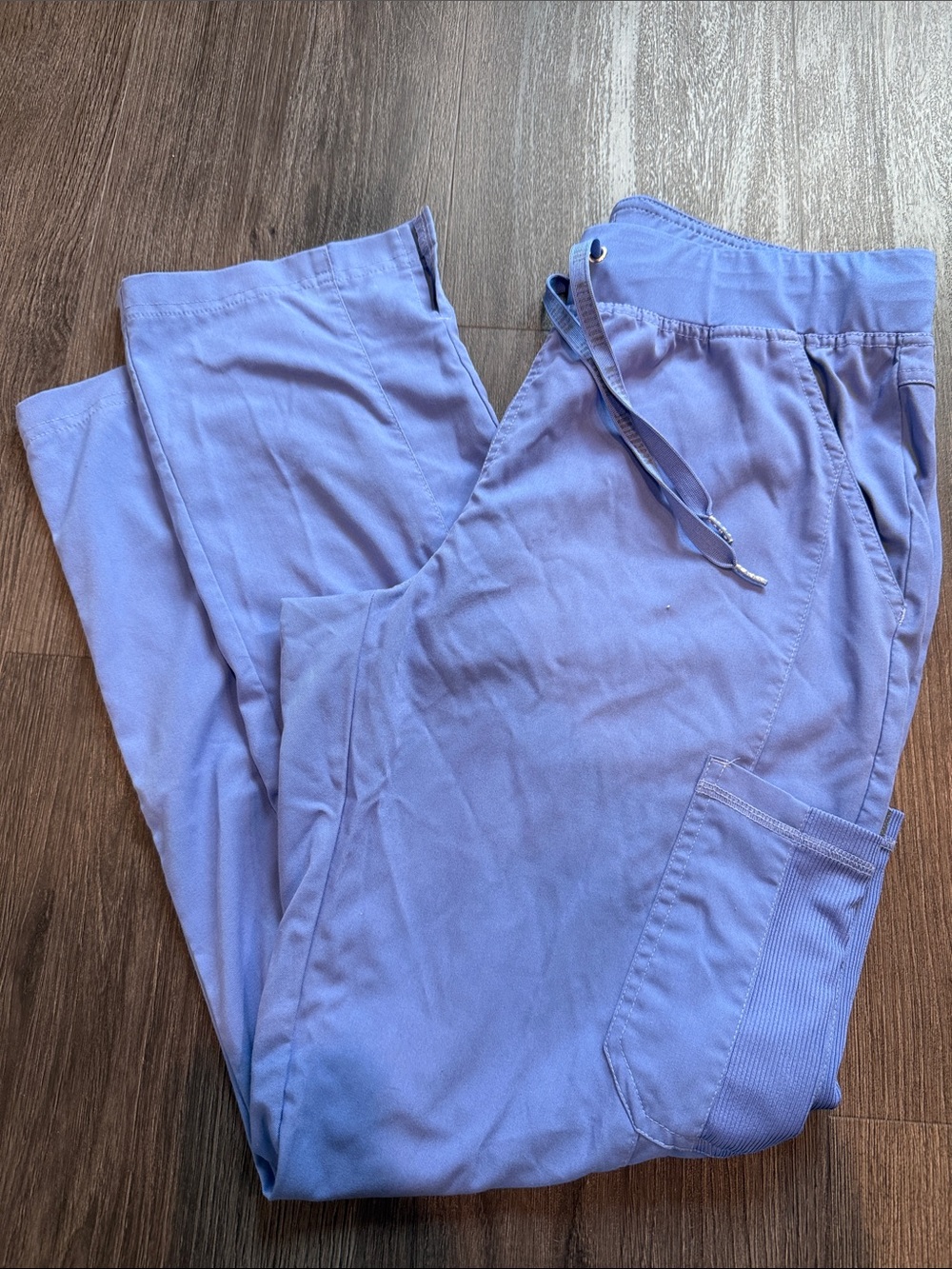 MedCouture Cargo Scrub Pants with Drawstring